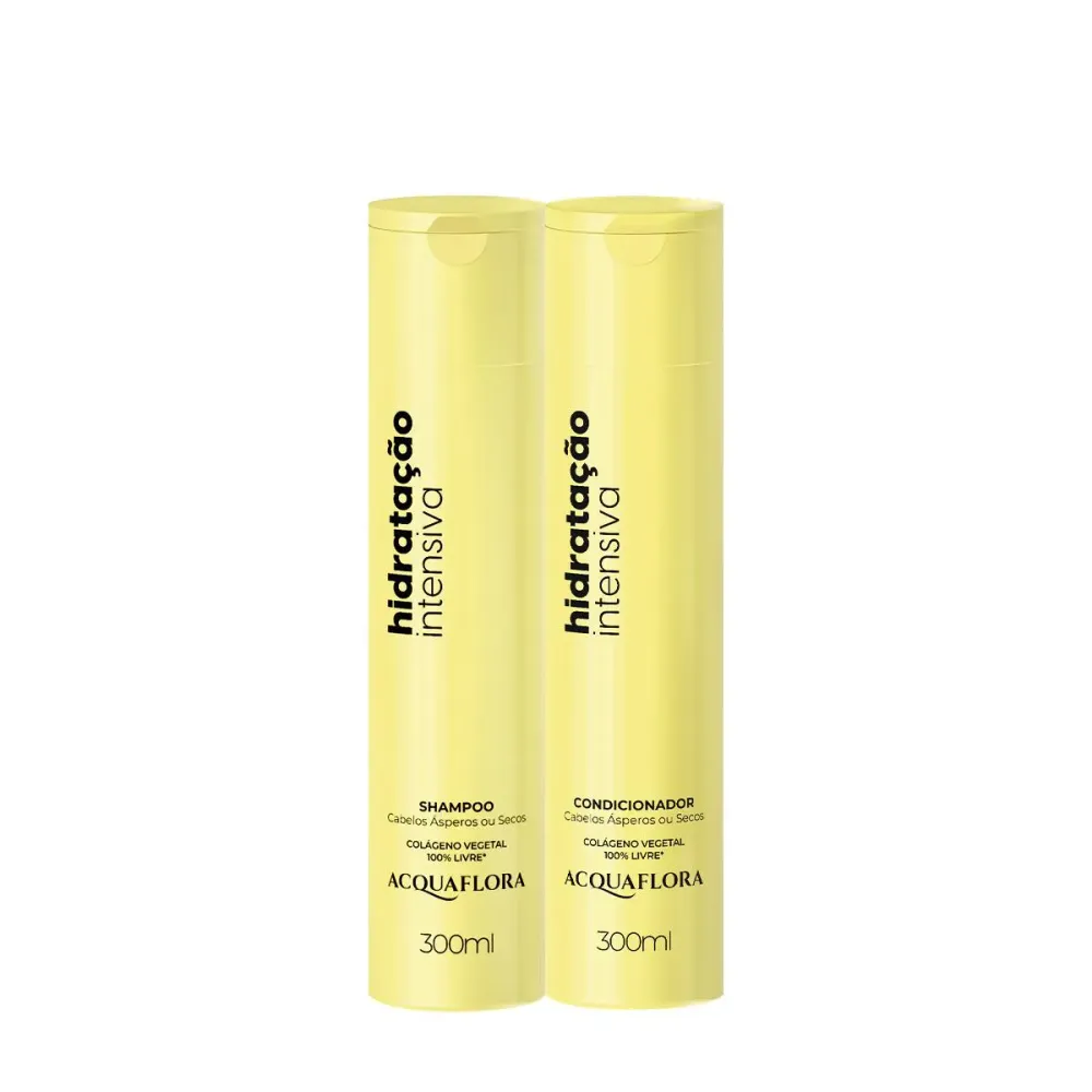Acquaflora Hidratação Intensiva Shampoo+Condicionador 300ml