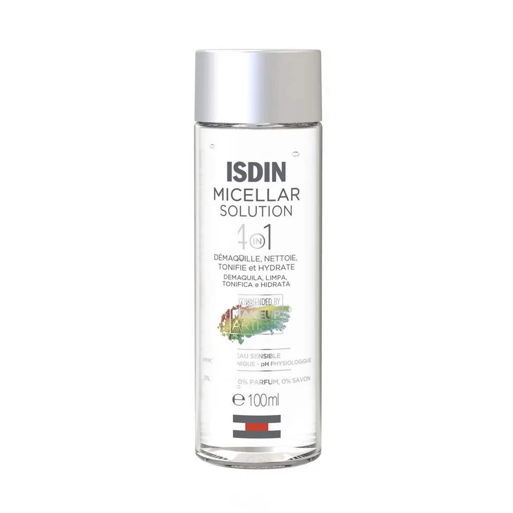 Água Micelar 4 Em 1 Isdin Micellar Solution - 100ml