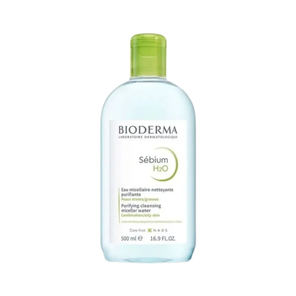 Água Micelar Bioderma Antioleosidade Sébium H2O Purificante 500ml