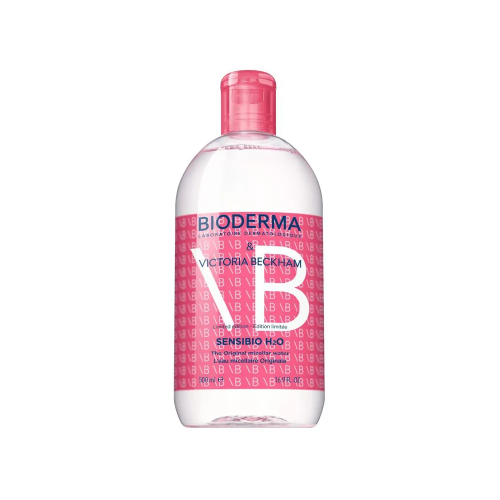 Água Micelar Bioderma Sensibio Calmante H2O Victoria Beckham 500ml