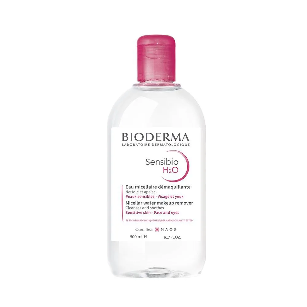 Água Micelar Bioderma Sensibio H2O Calmante 500ml