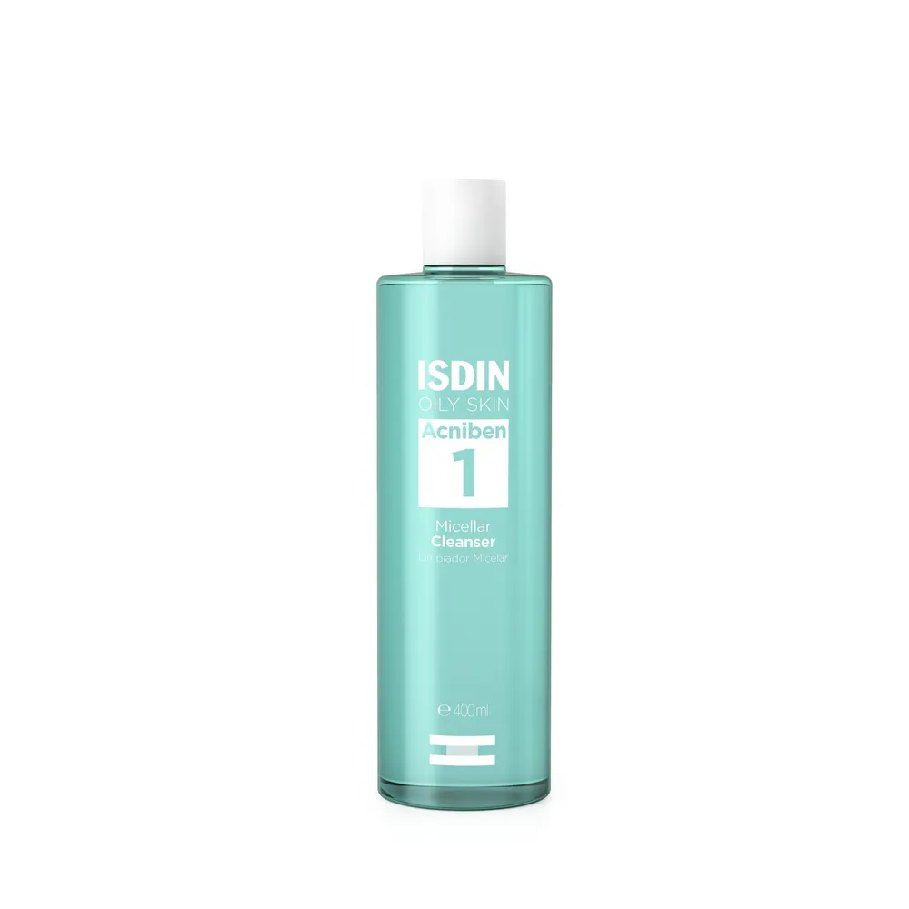 Água Micelar Isdin Oil Skin Acniben Cleanser 400ml