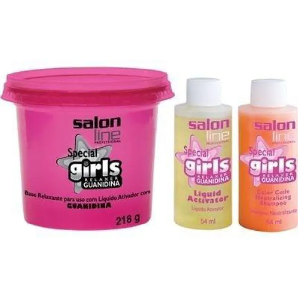 Alisante S Line Special Girls Relaxer Guanidina 218g