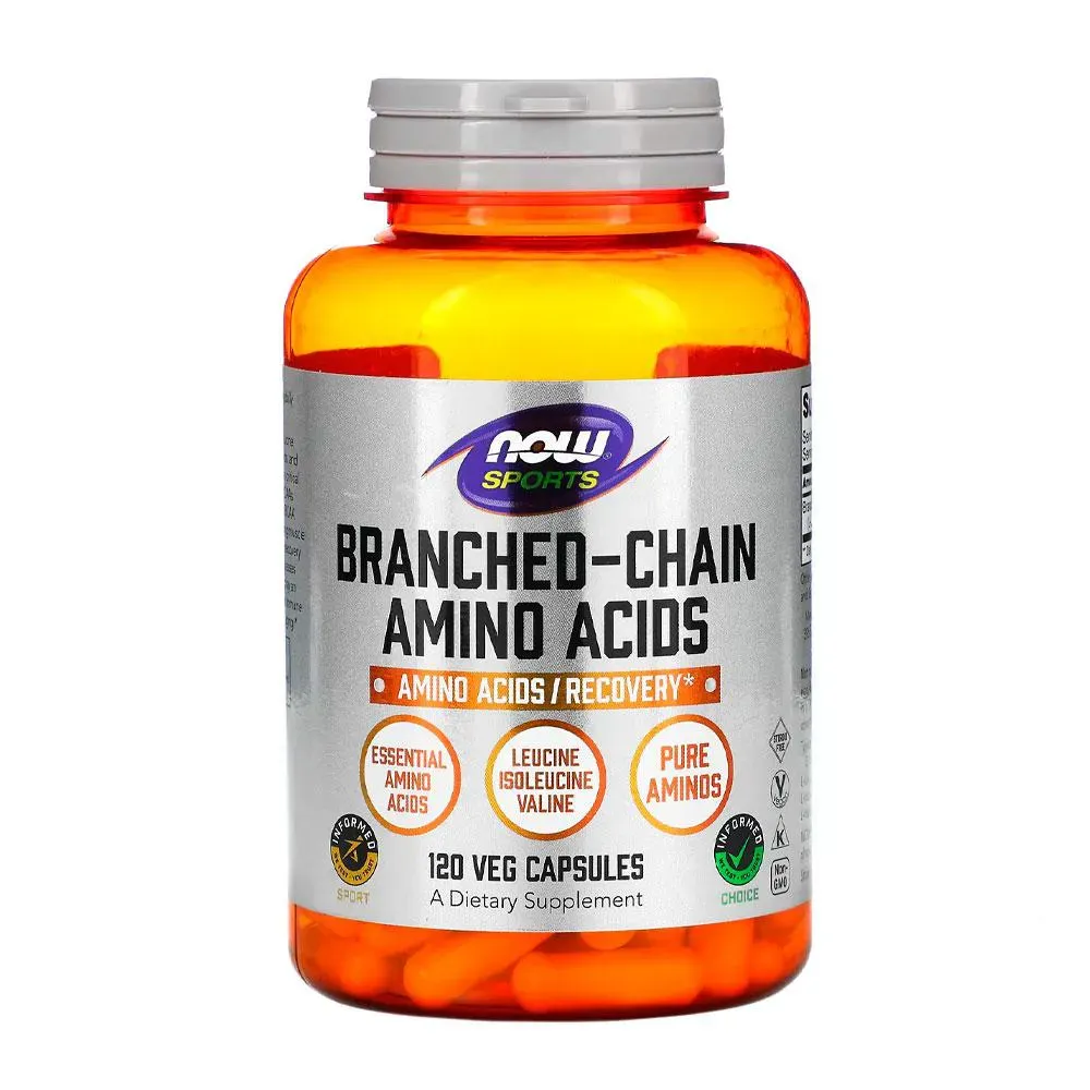 Aminoácidos Cadeia Ramificada Now Foods 120Cap Importado