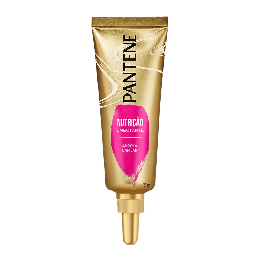 Ampola de Tratamento Pantene Pro-V Nutrição Umectante Pérolas 15ml 3 Unidades