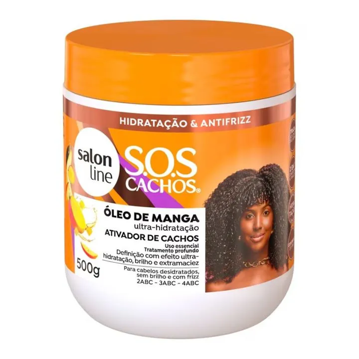 Ativador De Cachos Salon Line 500g Definitição Nutritiva