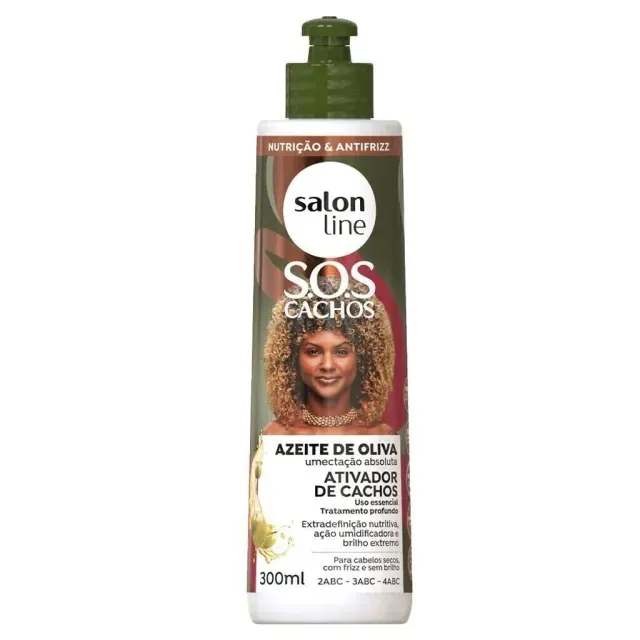 Ativador Salon Line Sos Azeite De Oliva 300ml