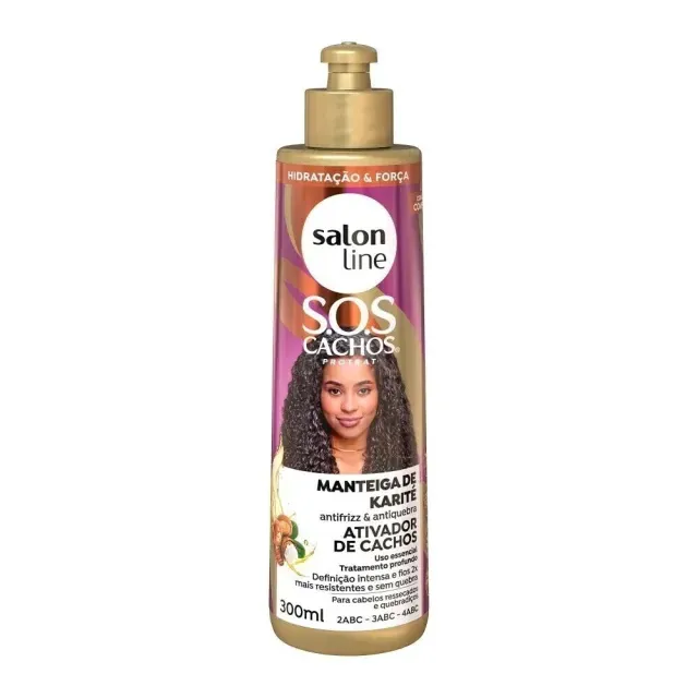 Ativador Salon Line Sos Manteiga De Karite 300ml