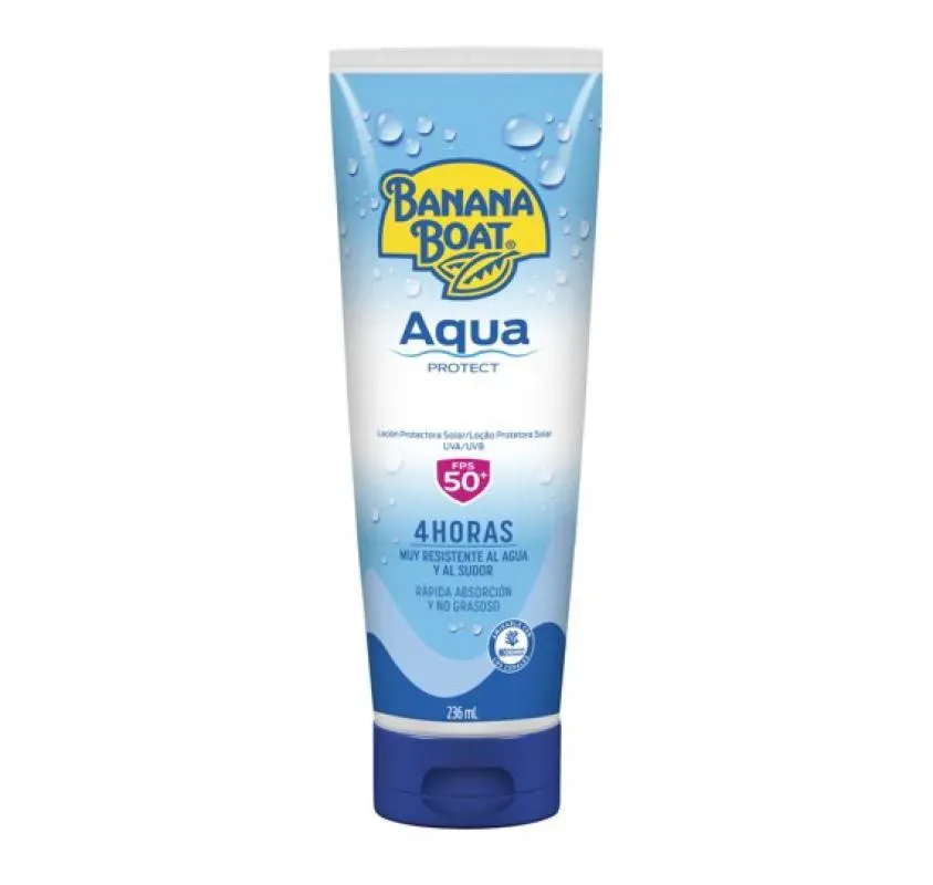 Banana Boat Aqua Protection Protetor Solar Fps50+ 236ml