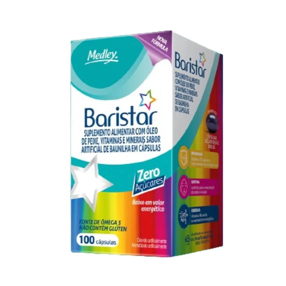 Baristar 100 Cápsulas Gelatinosas Moles