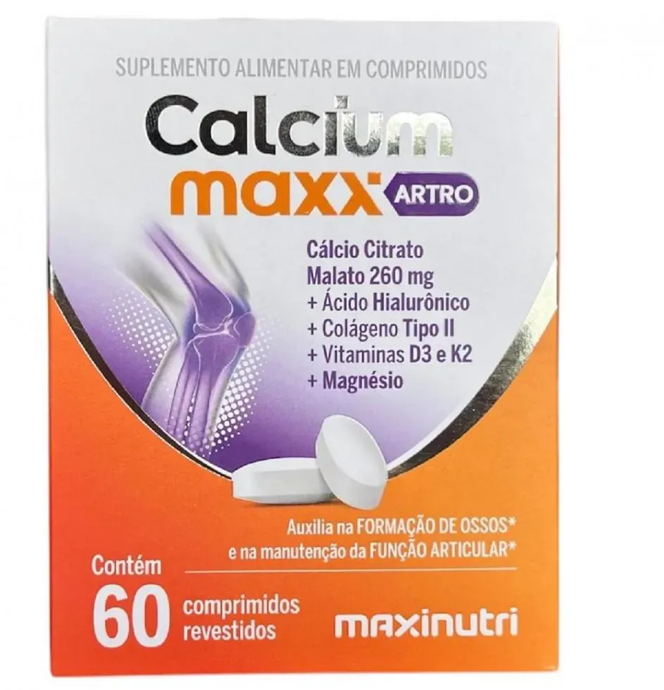 Calcium Maxx Artro (60 Comp) - Maxinutri