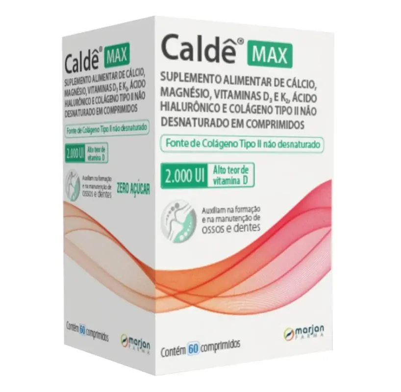 Caldê Max 2.000Ui Suplemento Alimentar Marjan 60Cpr
