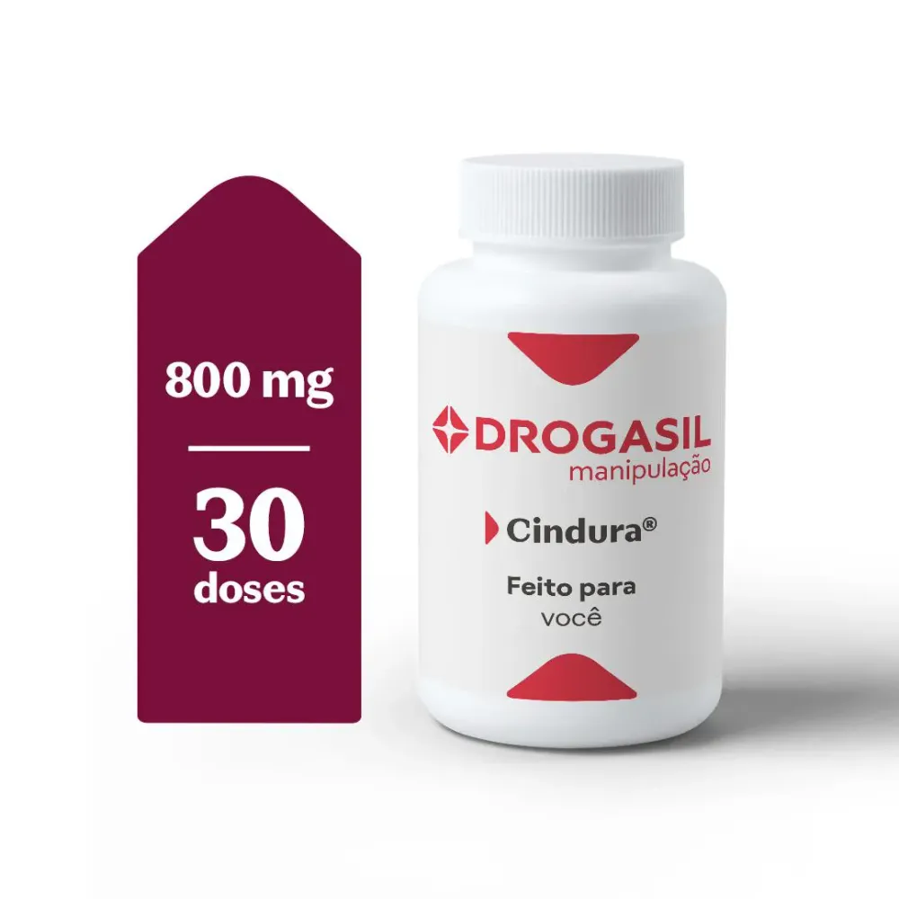 Cindura 800mg Drogasil Manipulação 30 Doses
