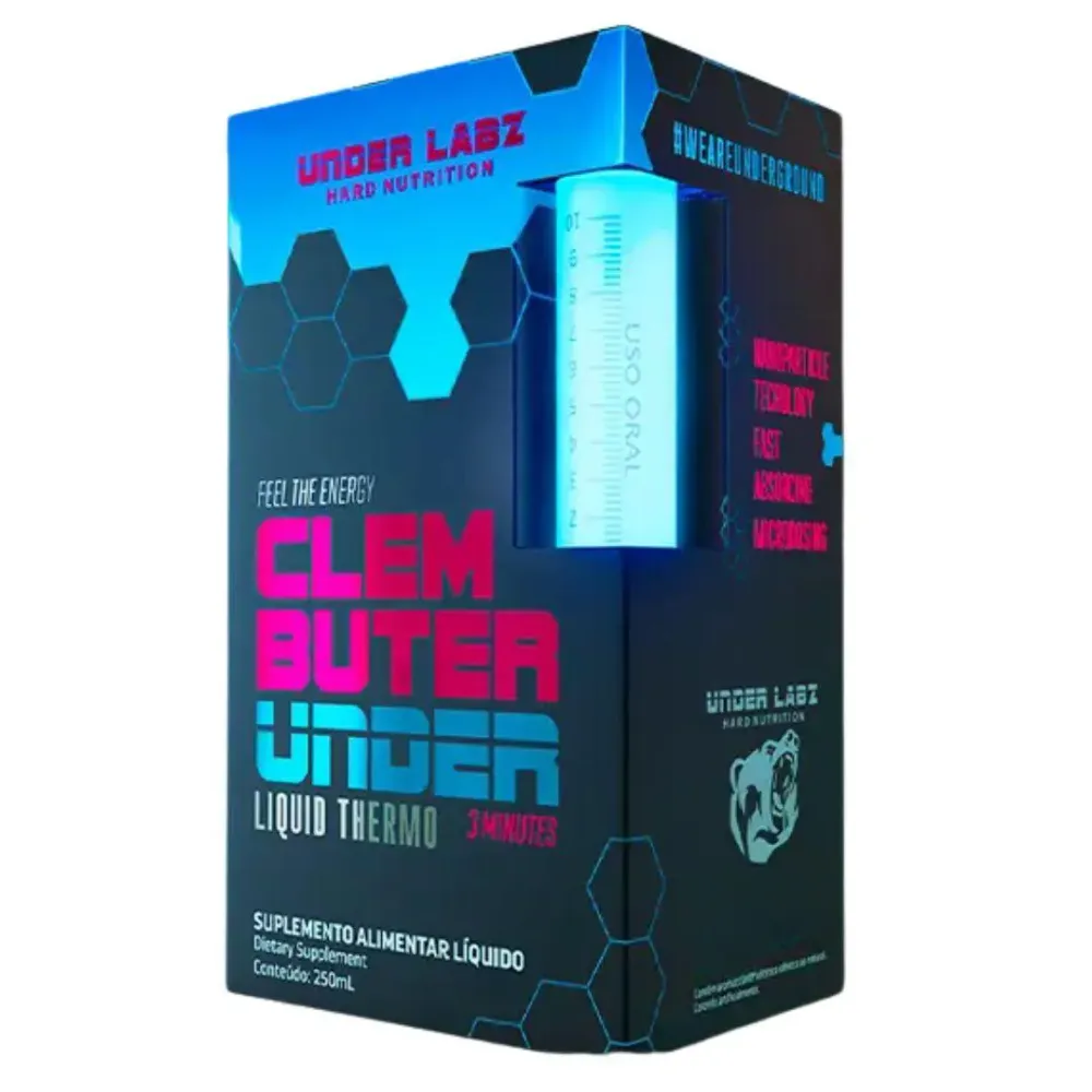 Clembuter Termogênico 250ml Red Fruits - Under Labz