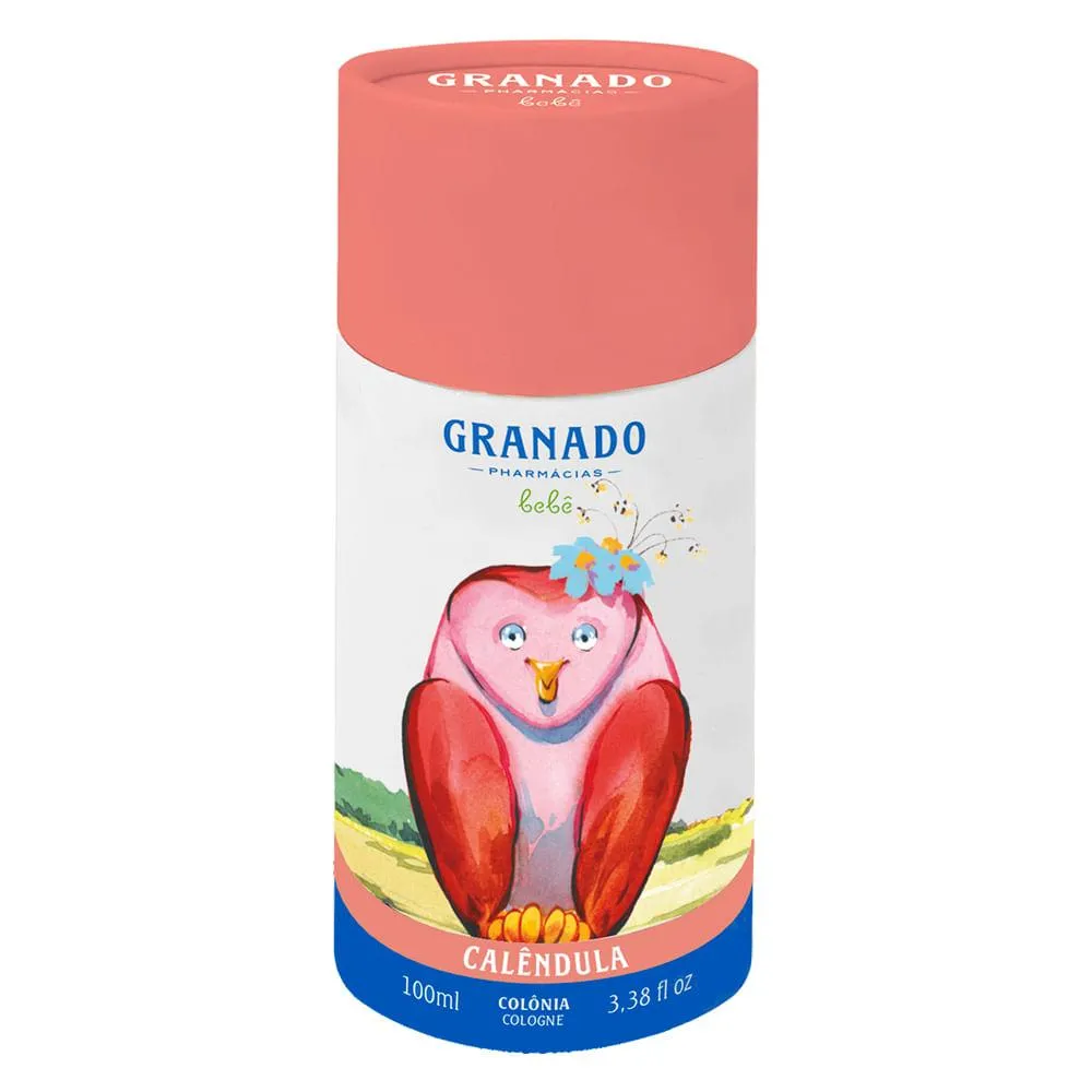 Colônia Infantil Granado Bebê Sem Álcool Recém-Nascido Calêndula 100ml