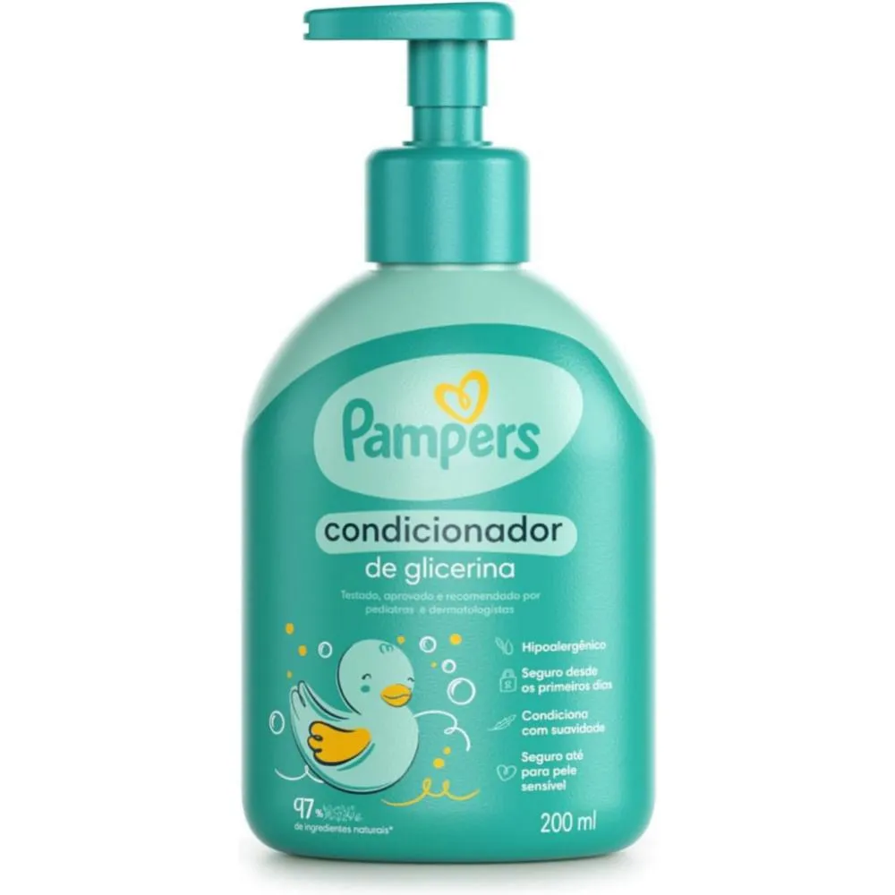Condicionador Infantil Pampers Glicerina 200ml
