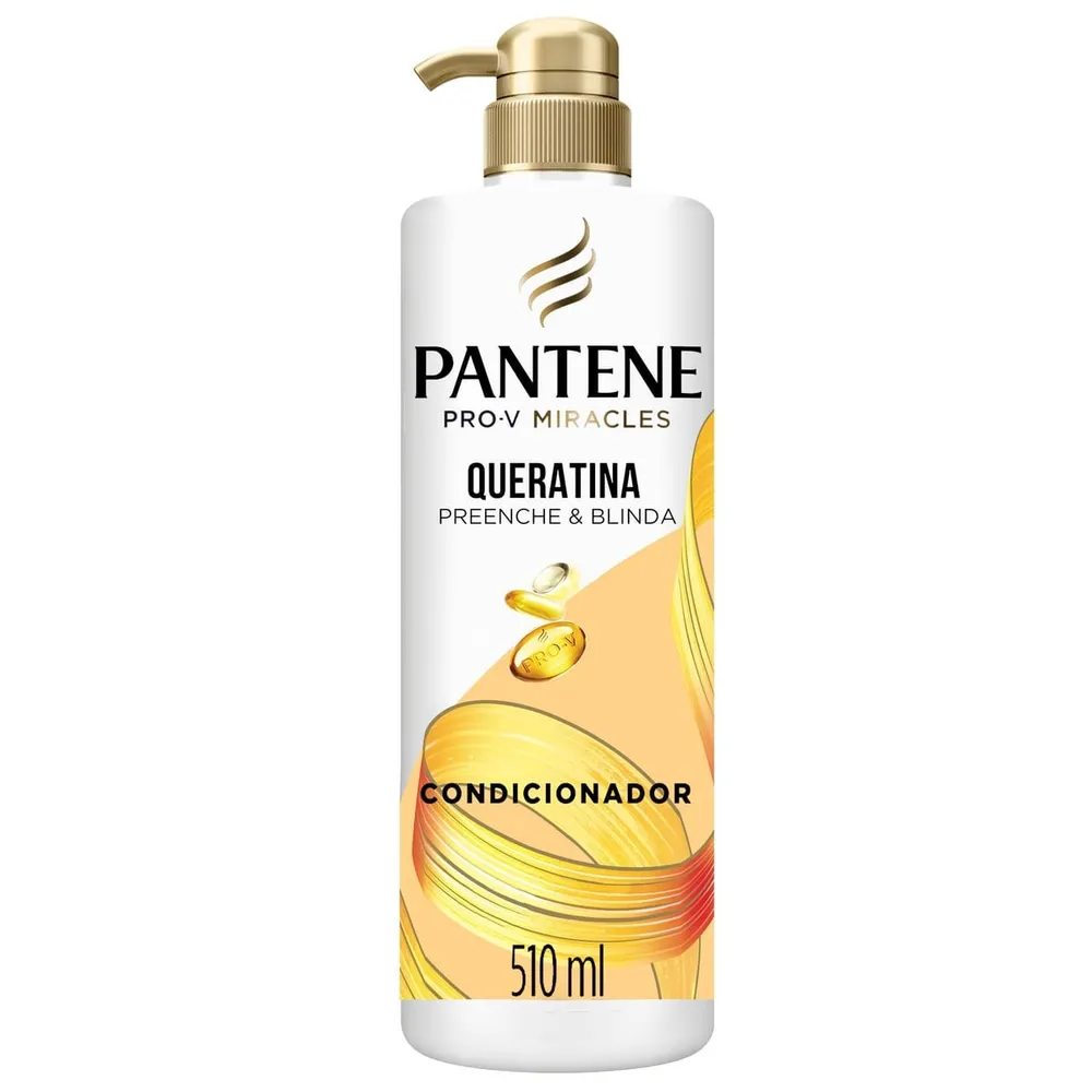 Condicionador Pantene Pro-V Miracles Queratina Preenche & Blinda 510ml