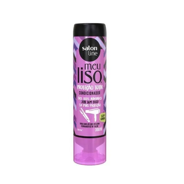 Condicionador Salon Line Meu Liso 300ml - Proteção Total