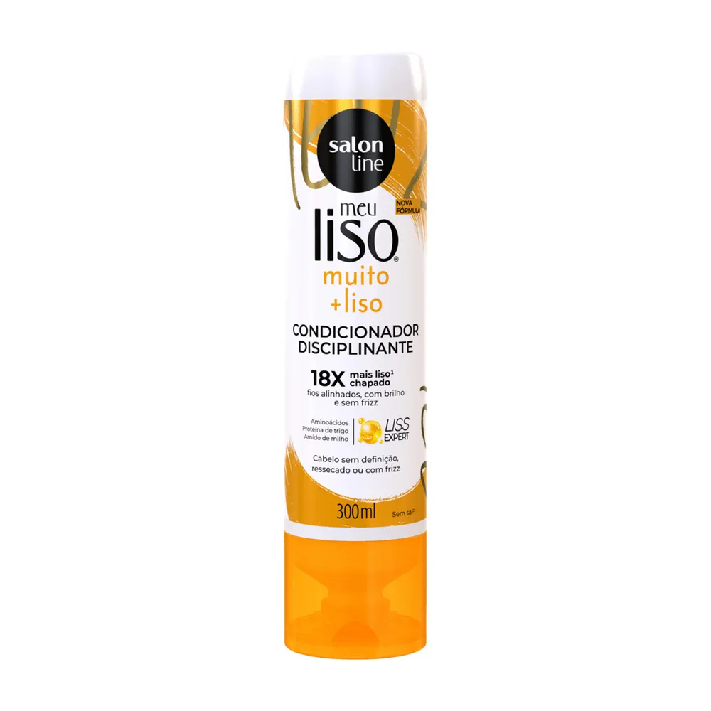Condicionador Salon Line Meu Liso #muito+liso Antifrizz 300ml