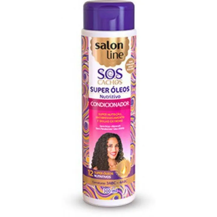 Condicionador Salon Line SOS Super Óleos Nutritivo 300ml