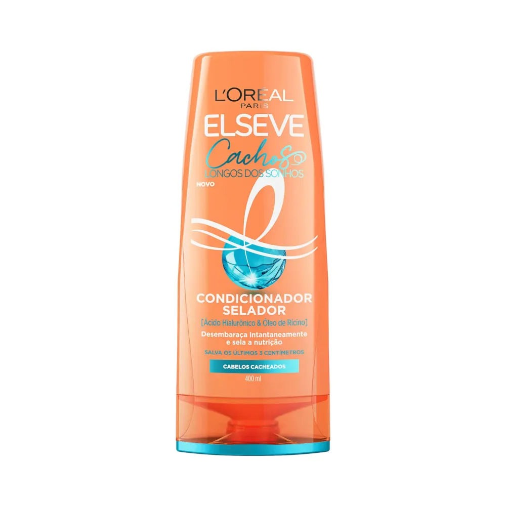Condicionador Selador L'Oréal Paris Elseve Cachos Longos dos Sonhos Hidratação e Definição de Cachos 400ml