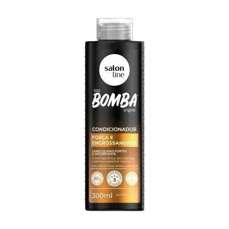Condicionador SOS Bomba Força e Engrossamento 300ml Salon LIne