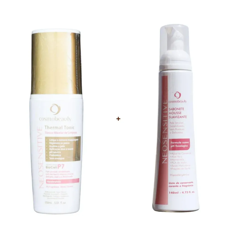 Cosmobeauty Kit Neosensitive Sabonete E Tonico Pele Sensivel
