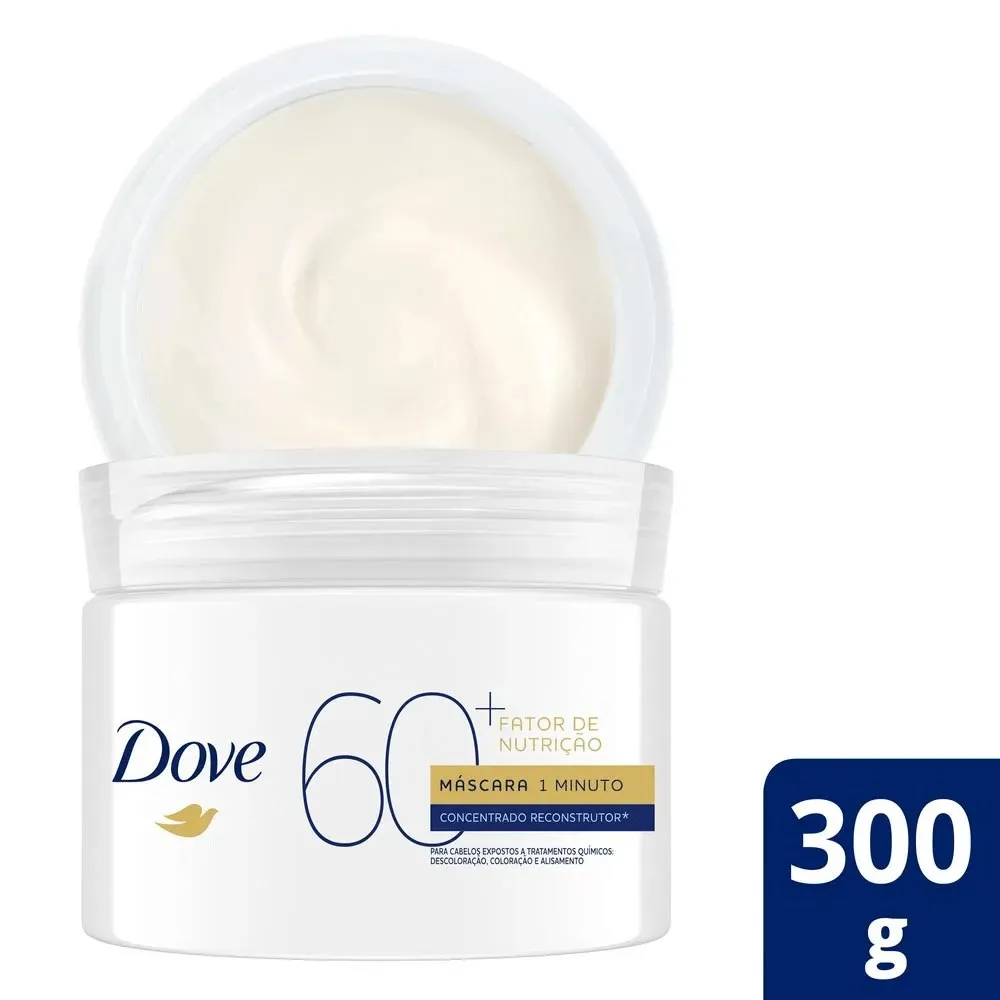 Cr Tratamento Dove Regen Nutri 60 Dove 1 Min 300g