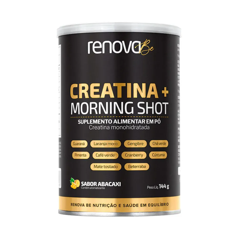 Creatina + Morning Shot Renova Be Abacaxi 144g