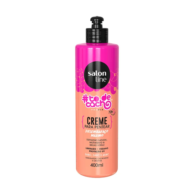 Creme Capilar Para Pentear Salon Line #todecacho Profix 400ml