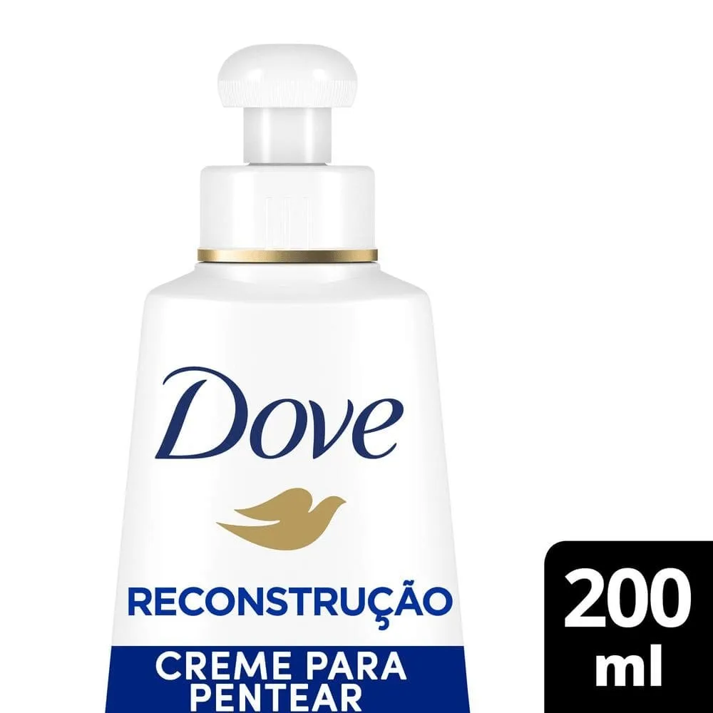 Creme de Pentear Dove Reconstrução + 9% Queratina Complex 200ml