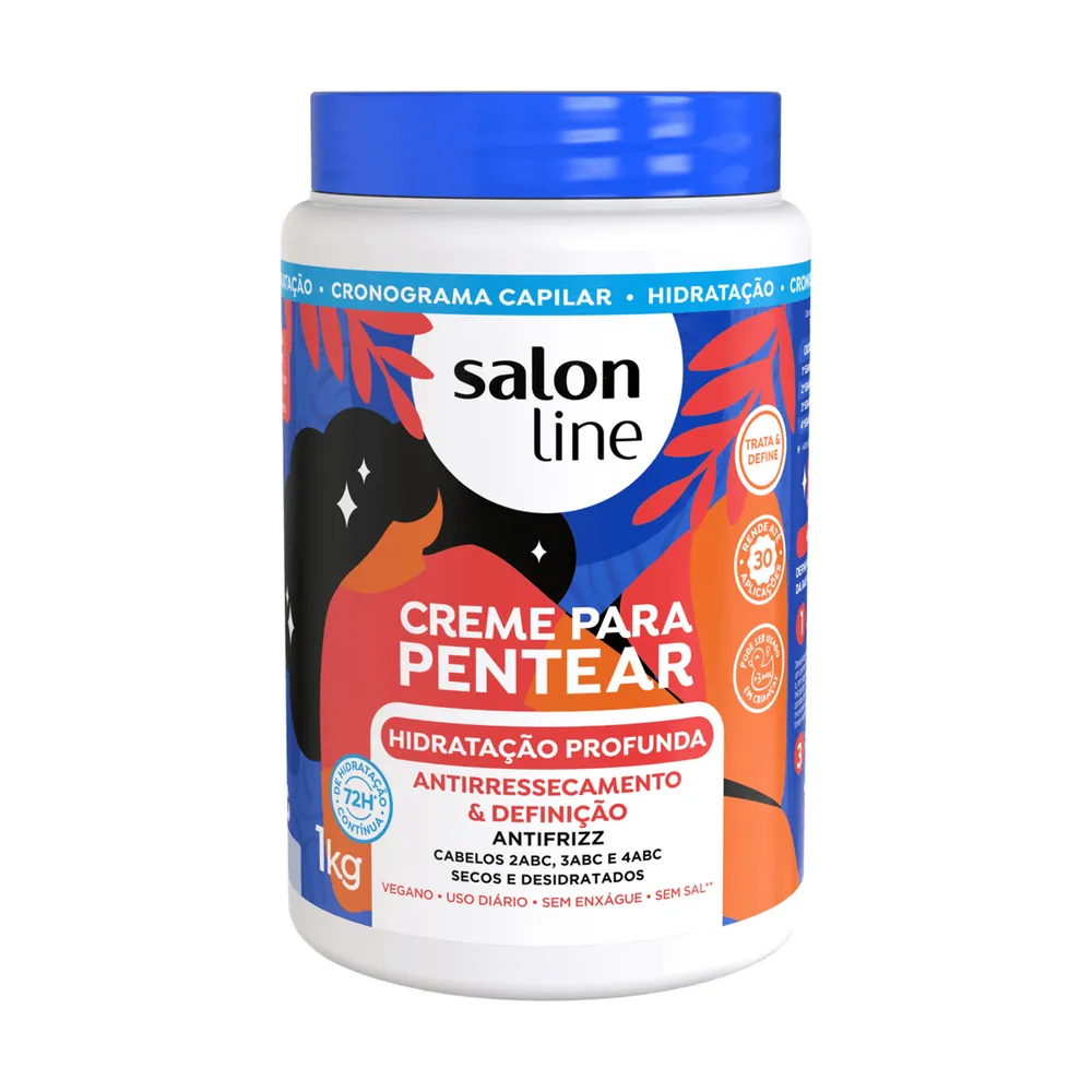 Creme de Pentear Salon Line Hidratação Profunda Vegano 1Kg