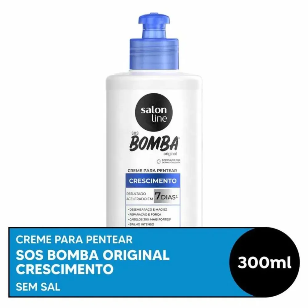 Creme de Pentear Salon Line SOS Bomba Original 300ml