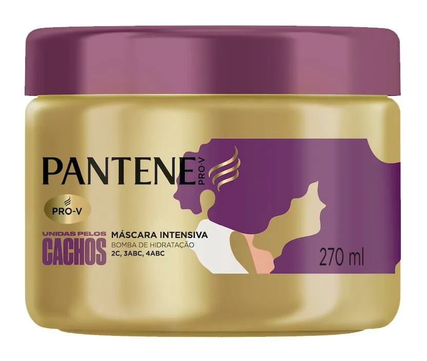 Creme De Tratamento Pantene Unidas Pelos Cachos 270ml