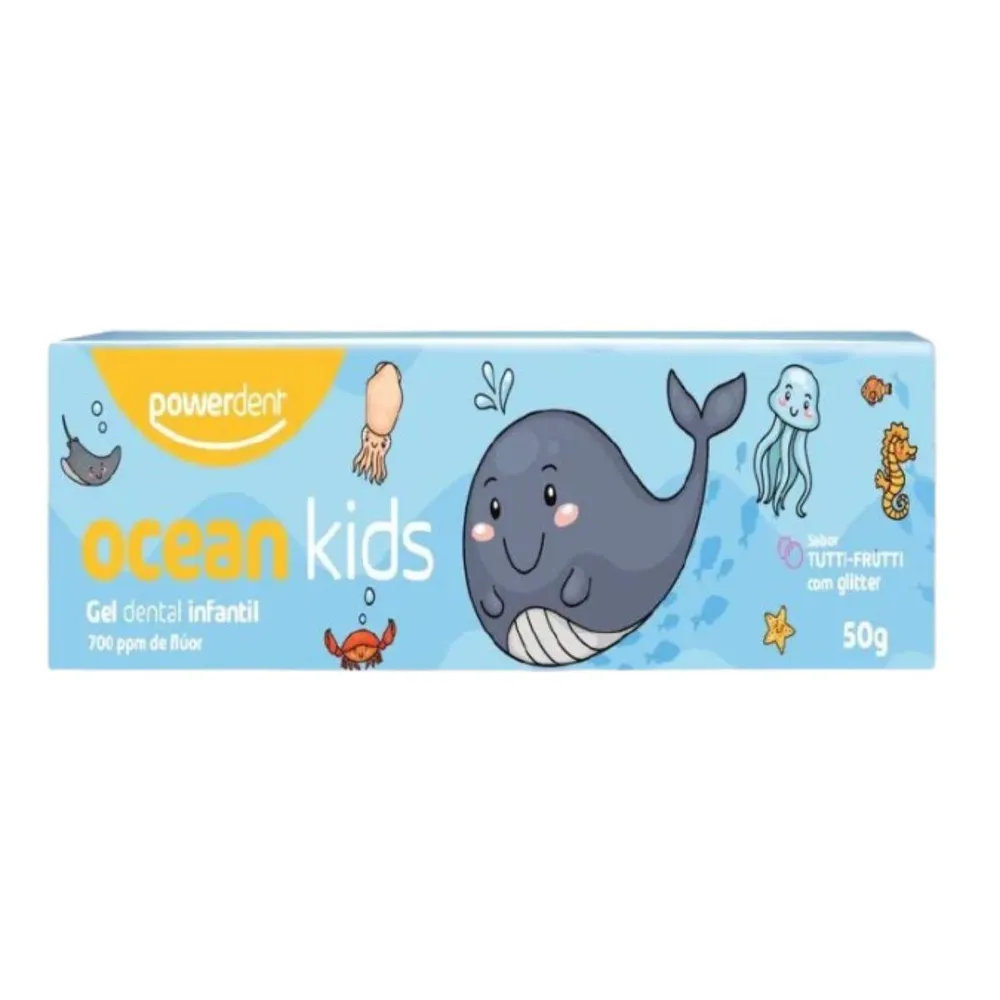 Creme Dental Infantil Powerdent Tutti Frutti 50g