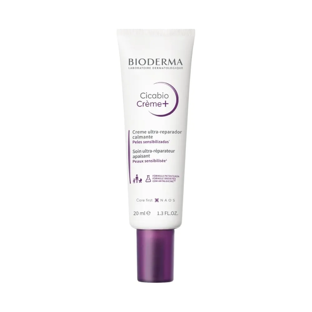Creme Facial Bioderma Cicabio Creme+ Ultra Reparador Calmante 20ml