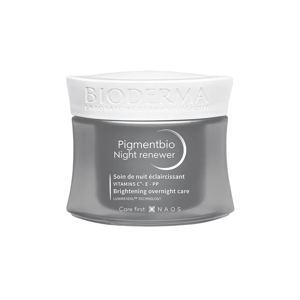 Creme Facial Clareador Bioderma Pigmentbio Night Renewer Noturno Antimanchas 50ml