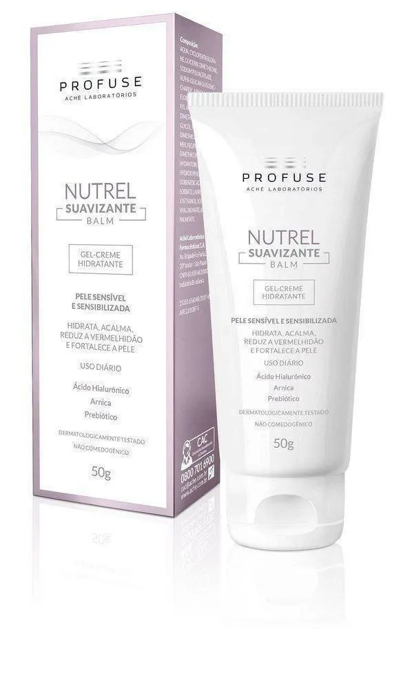 Creme Hidratante Peles Sensíveis Profuse Nutrel Balm Gel 50g
