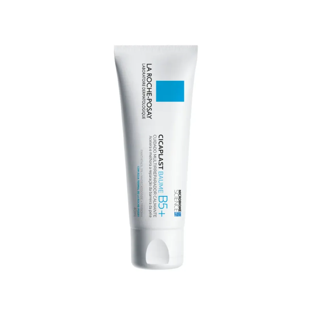 Creme Multirreparador Calmante Cicaplast Baume B5+ La Roche-Posay Repara e Acalma Peles Irritadas 40ml