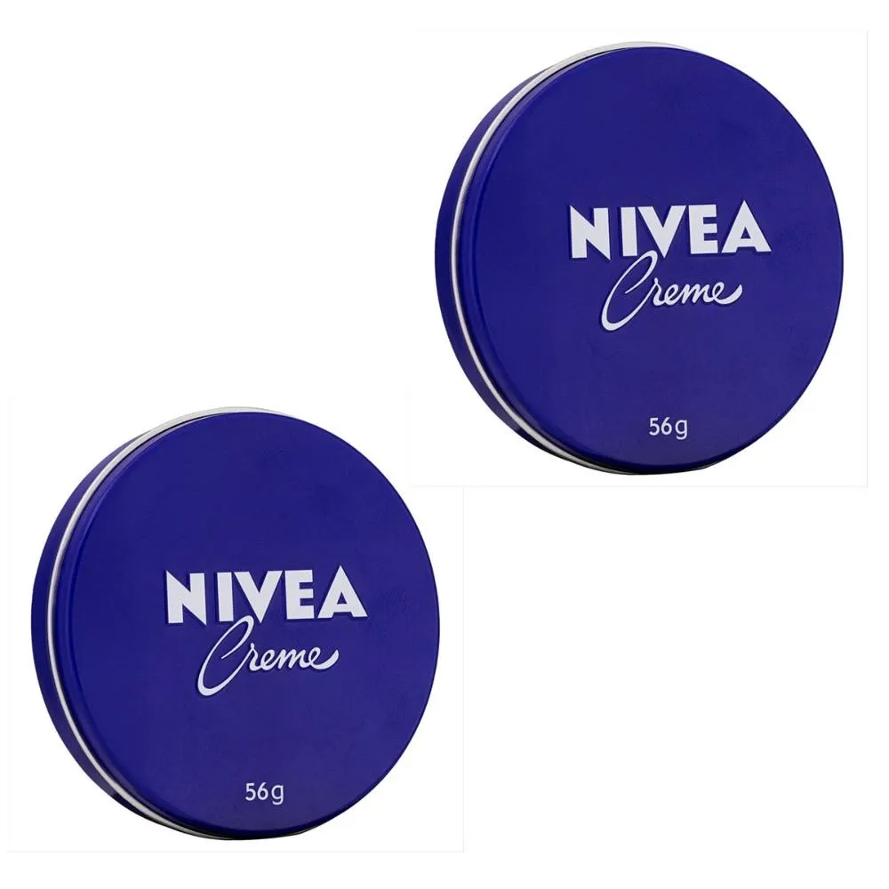 Creme Nivea 56g Lata - Kit com 2 Unidades