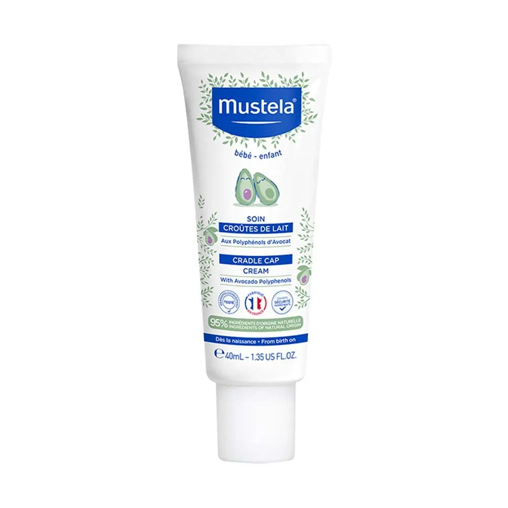 Creme para Crosta Láctea Mustela Stelaker Bebê Hipoalergênico 40ml