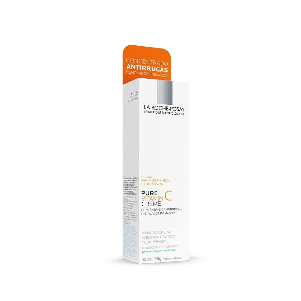 Creme para o Contorno dos Olhos La Roche-Posay Redermic Hyalu C Antirrugas com Vitamina C Pura 15ml