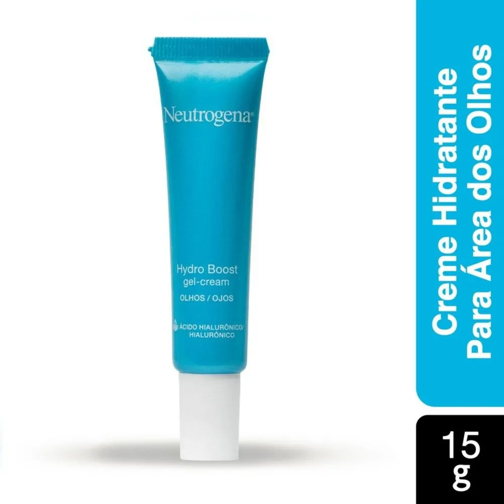 Creme para o Contorno dos Olhos Neutrogena Hydro Boost com Ácido Hialurônico Gel 15g
