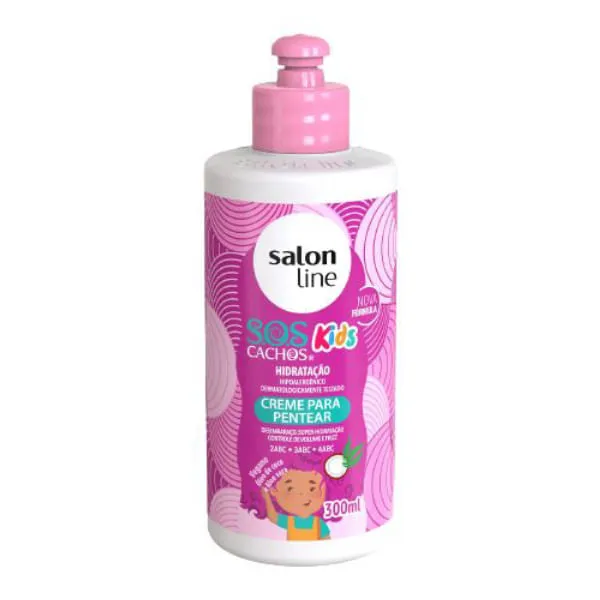 Creme para Pentear Infantil Salon Line SOS 300ml - Kids Umidificador