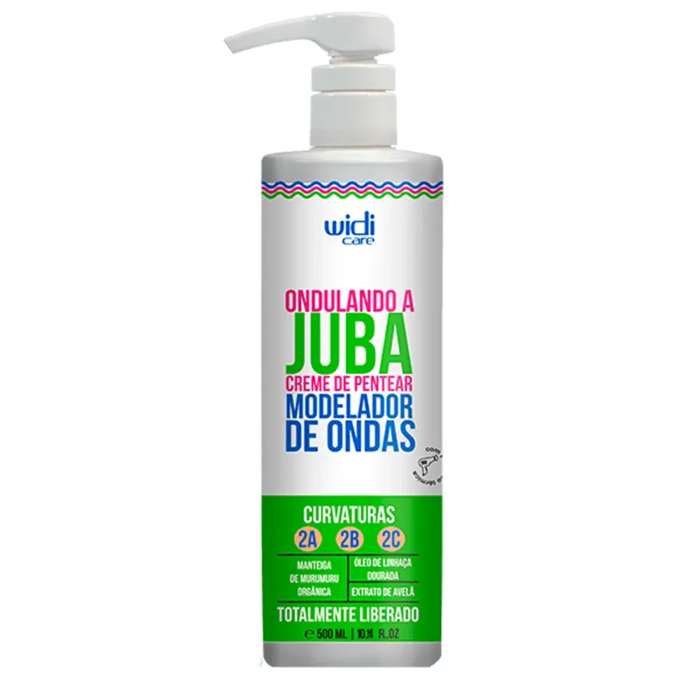 Creme para Pentear Widi Care Modelador de Ondas Ondulando a Juba 500ml