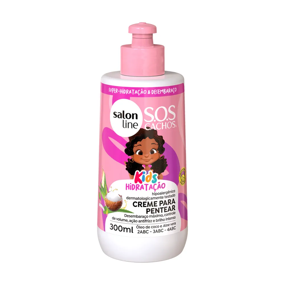 Creme Pentear Salon Sos Kids 300ml