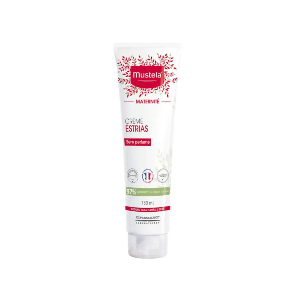 Creme Prevenção de Estrias Mustela Maternité Sem Perfume 150ml