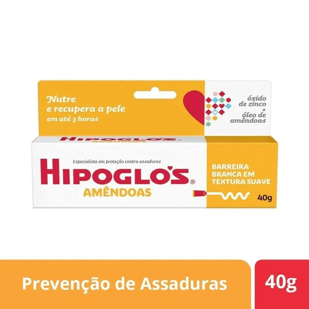 Creme Preventivo De Assaduras Hipoglós Amêndoas 40G