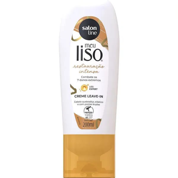 Defrizante Salon Line Meu Liso 200ml - Restauração Intensa