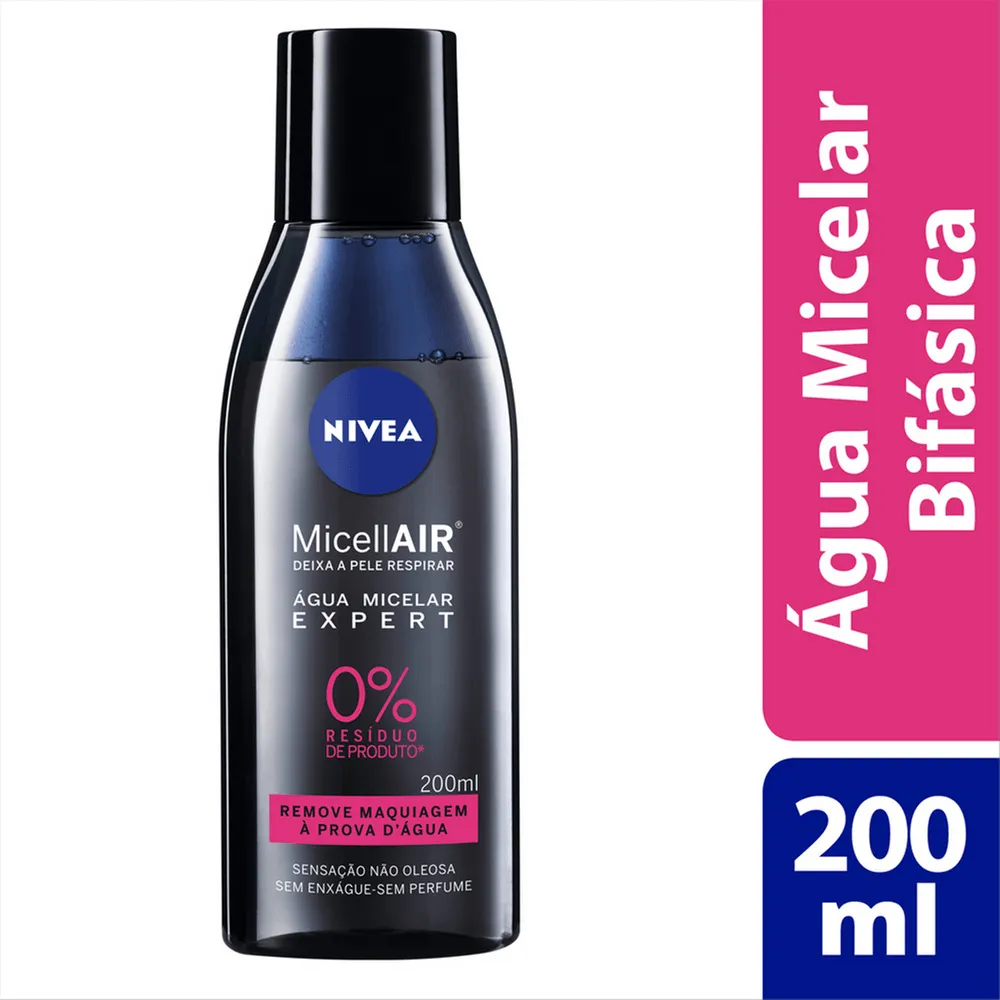 Demaquilante Nivea agua Micelar expert 200ml